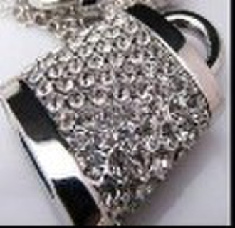 crystal jewelry usb flash drive