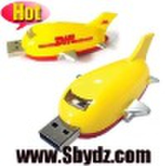 Mini airplane usb flash drive