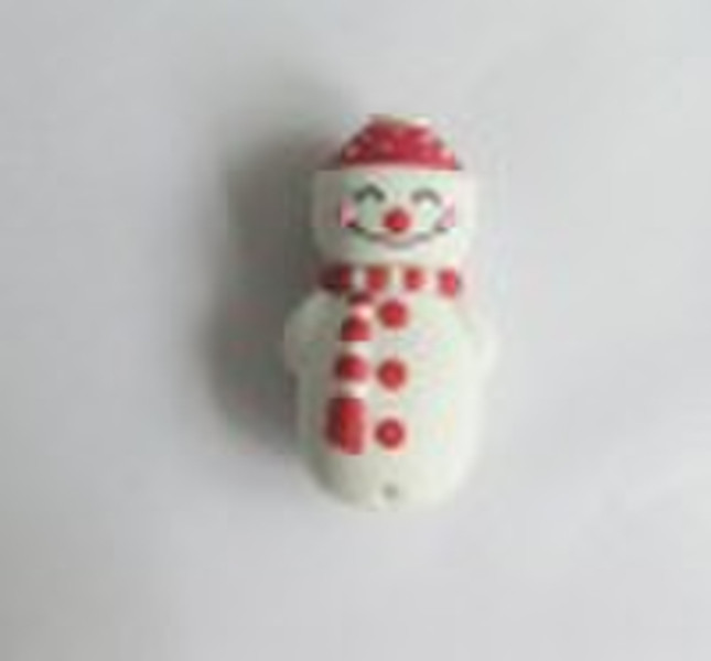 Free sample Snowman USB flash drive