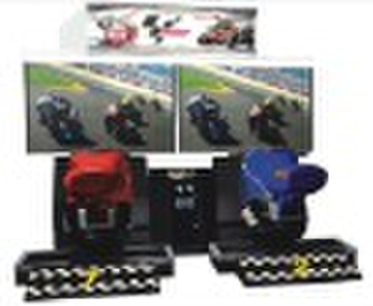 29 "Moto GP 4 Autorennen Säulengangspielmaschine