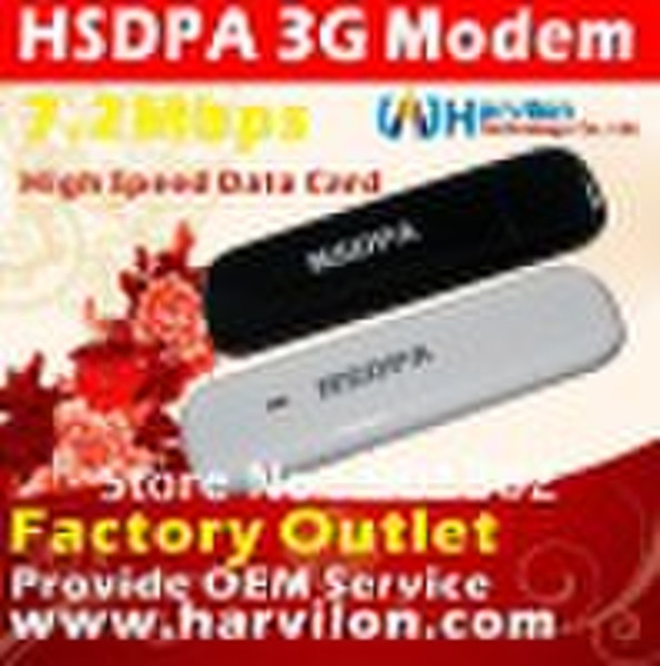 7.2Mbps 3G HSDPA Modem