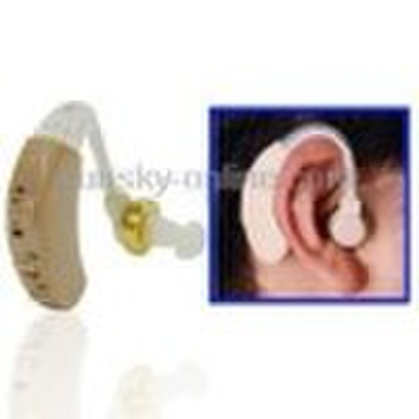 2 Behind the Ear Sound Amplifier Deaf Hearing Aid