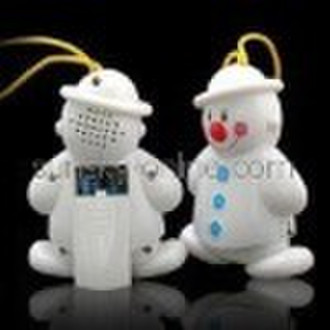 Twin Snowman Wireless Doorbell Baby Cry Detector