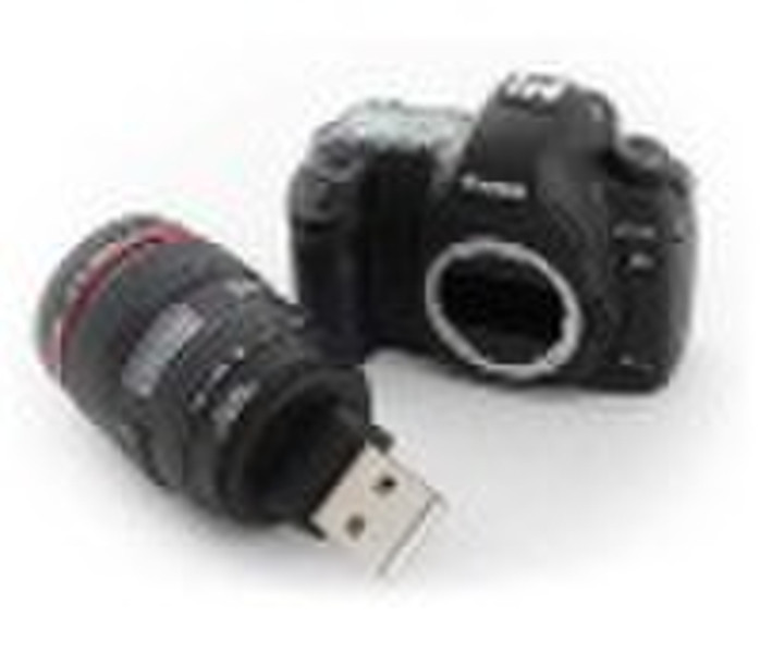 high quality rubber camera usb storage device