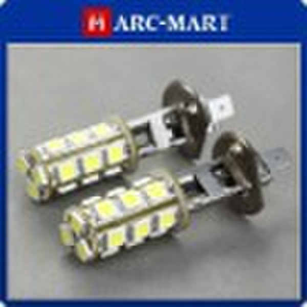 Белый Ксеноновые 18 SMD LED автомобилей Противотуманные Освещение 12V H1 #JB