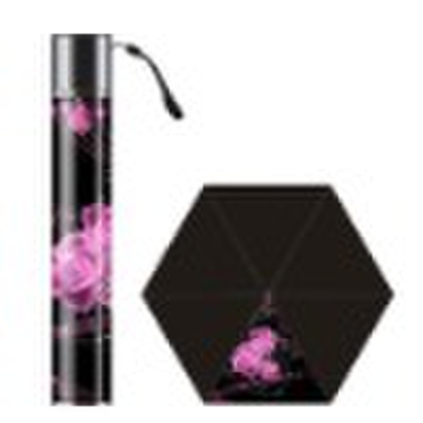 Lipstick bottle umbrella