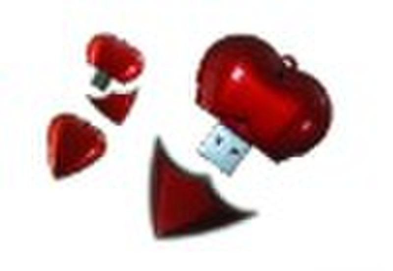 OEM heart usb flash disk