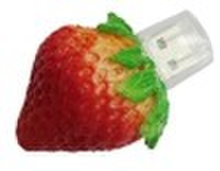 usb memory stick, strawberry usb flash