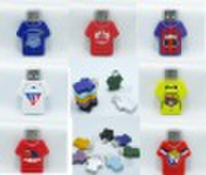 [Hot] Football polo shirt usb driver Free shipping