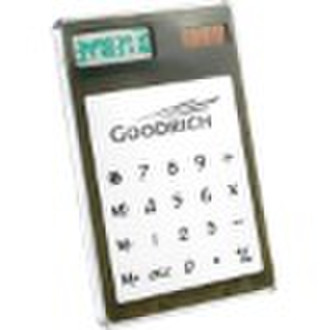 Thin Transparent Touching Screen Calculator with S