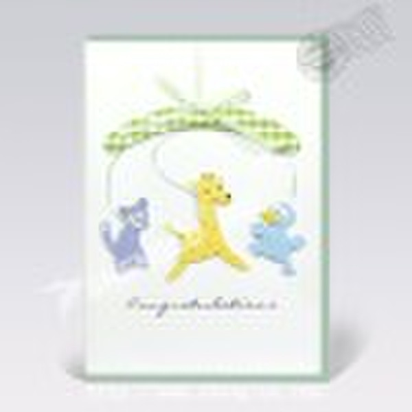 handmade baby greeting cards