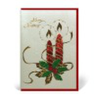 handmade christmas greeting card