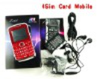 Hot Sell F160 4 Sim Card TV Mobile Phone,Quad band