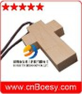 Wooden Cross USB Drive, Wooden USB Stick