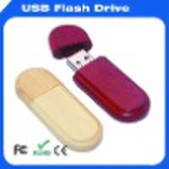 wooden flash drive