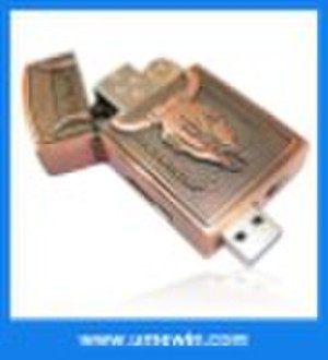 The metal lighter usb flash memory [MT016]