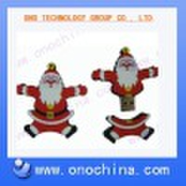 wholesale Cute doll Santa USB flash drive UA193(ho