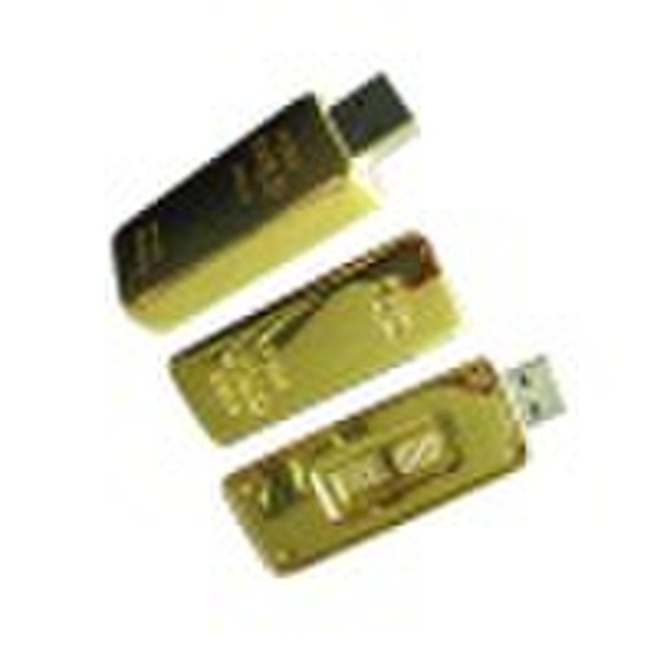 Hot 1GB usb gold,4GB usb stick,2GB usb flash memor