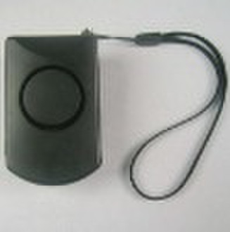 black mini personal alarm