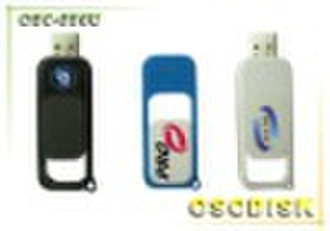 OEM print logo push and pull usb flash drives