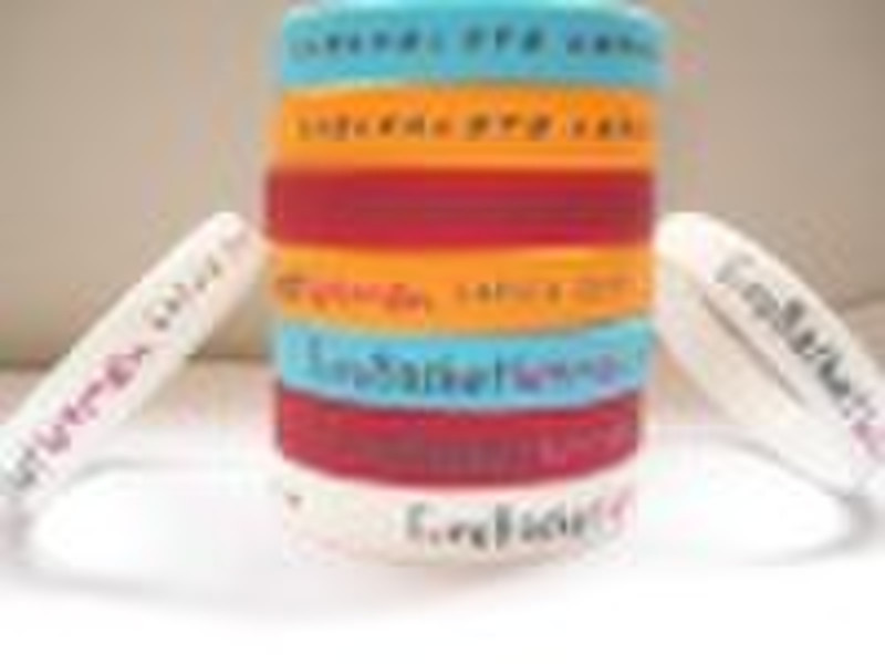 Eco-Friendsly Wristband Bracelet Silicon Rubber US