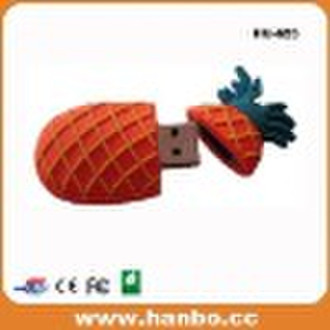 fruit shape USB flash , USB promotion gift,pineapp