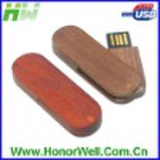 TopSale Natural Wood Usb Flash Memory for Promotio