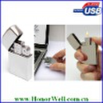 TopSale Stainless Lighter Usb Flash Drive for Prom