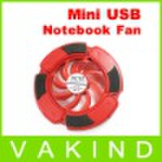 USB Flaming Wheel Notebook Laptop Cooling Pad Cool