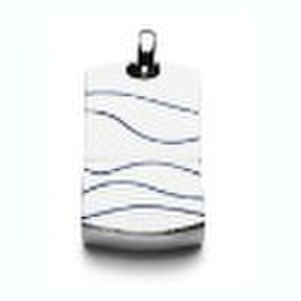 2-4GB Stainless Steel USB Keychain