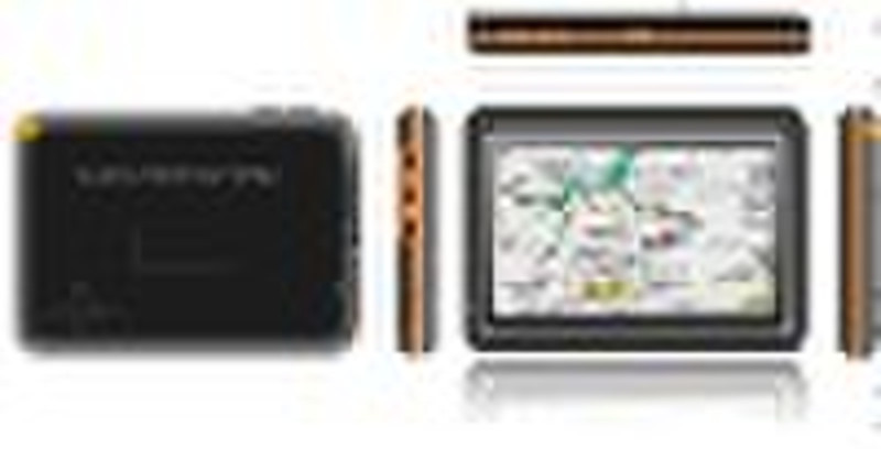 4.3 inch gps navigator for car - map, GSM, bluetoo