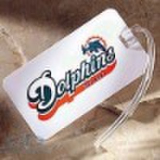 PVC plastic luggage tag