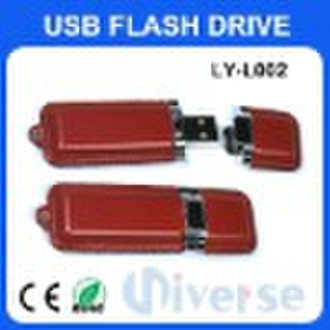 LY-L002 OEM leather usb