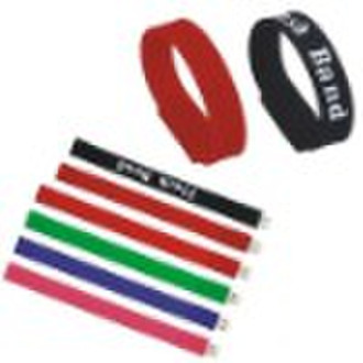 OEM Rubber Bracelet 4GB USB Flash Drive