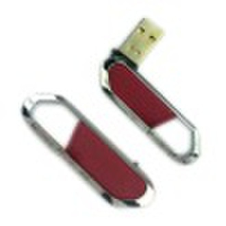 Swivel carabiner usb flash disk