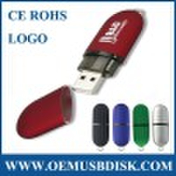 LOGO Printing Plastic USB Flash 2GB-4GB.(BN-04)