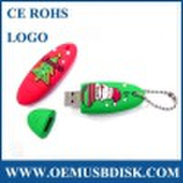 New Year Gift Silicone  flash drive (BN-03)