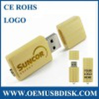 LOGO Printing Wooden usb flash memory (BN-02)