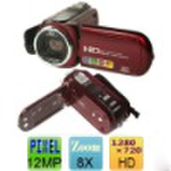 2.7 "LCD HD Digital Videokamera
