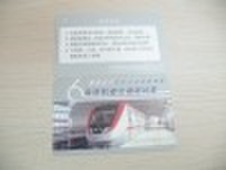 RFID paper ticket