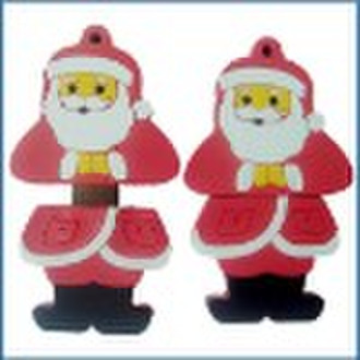 3D Santa Clause Christmas usb