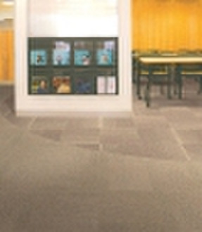 5/64 gauge level looped tufted carpet tile,100% PP