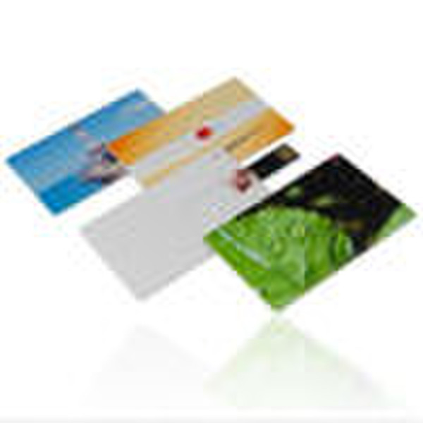 customised OEM credit card usb flash disk accept p