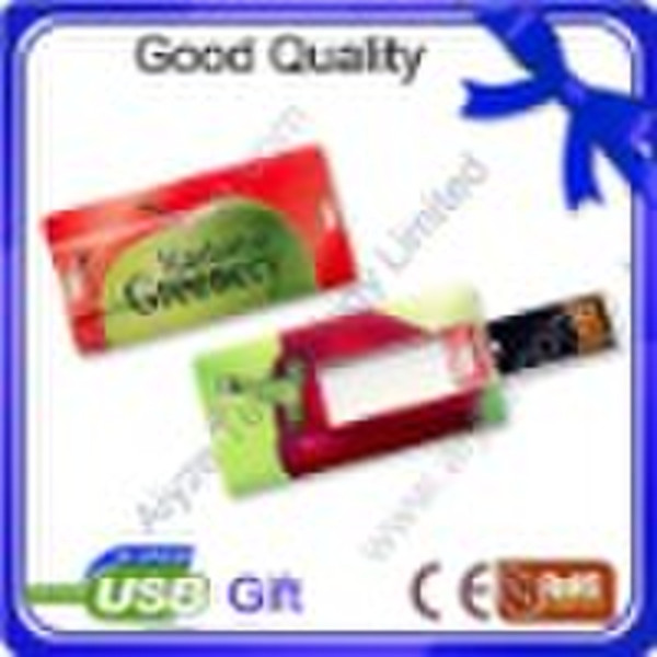 metal credit card 4gb usb flash memory drive