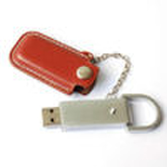 Supply leather usb flash drive