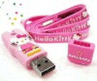 Hello Kitty Promotion Cartoon 2GB usb flash