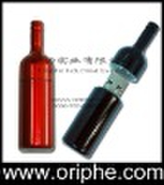 Wine Bottle Shape USB Flash Drive[UDN0240]