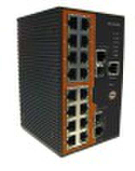 18-port managed Industrial Ethernet Switch