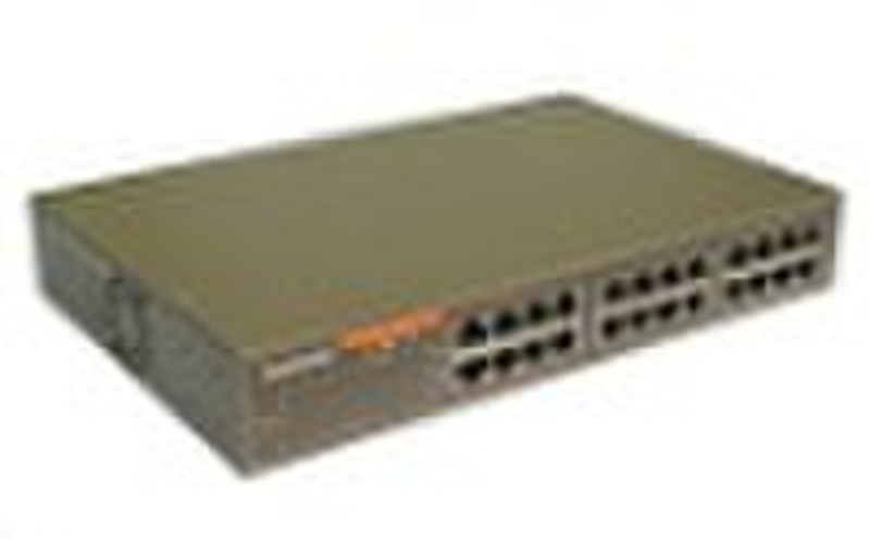 24 порта Fast Ethernet промышленного SNMP переключатель сделал