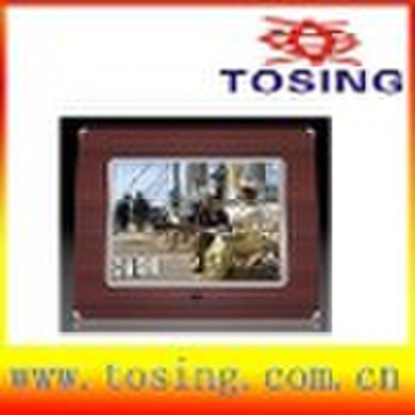 8'' wood digital photo frame